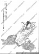 仕女 线描图片高清大图16下载